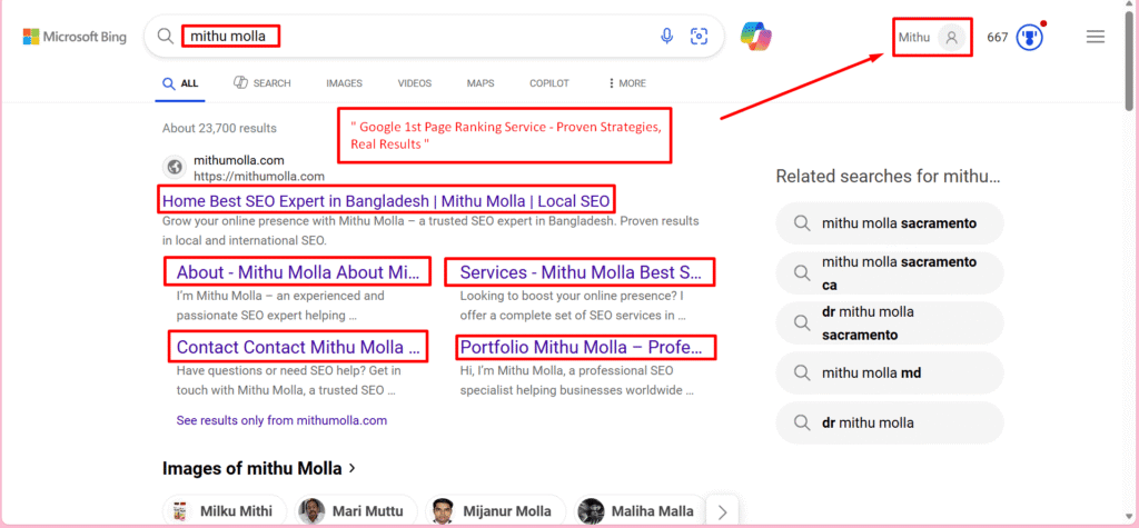 Mithu Molla Best SEO Expert in Bangladesh